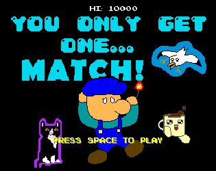 Cover image for You only get one... match!