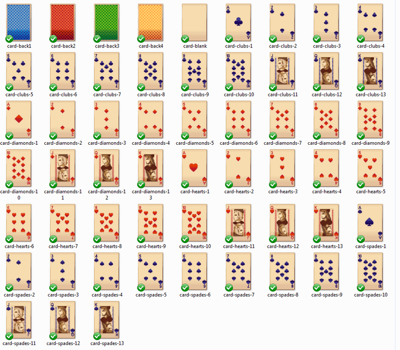 PIXEL FANTASY PLAYING CARDS by Caz