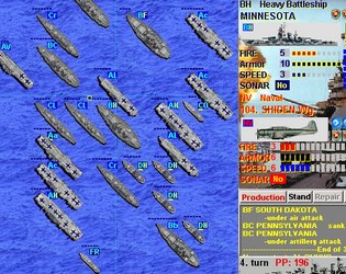 Cover image for Battleship Game - Naval War WW2