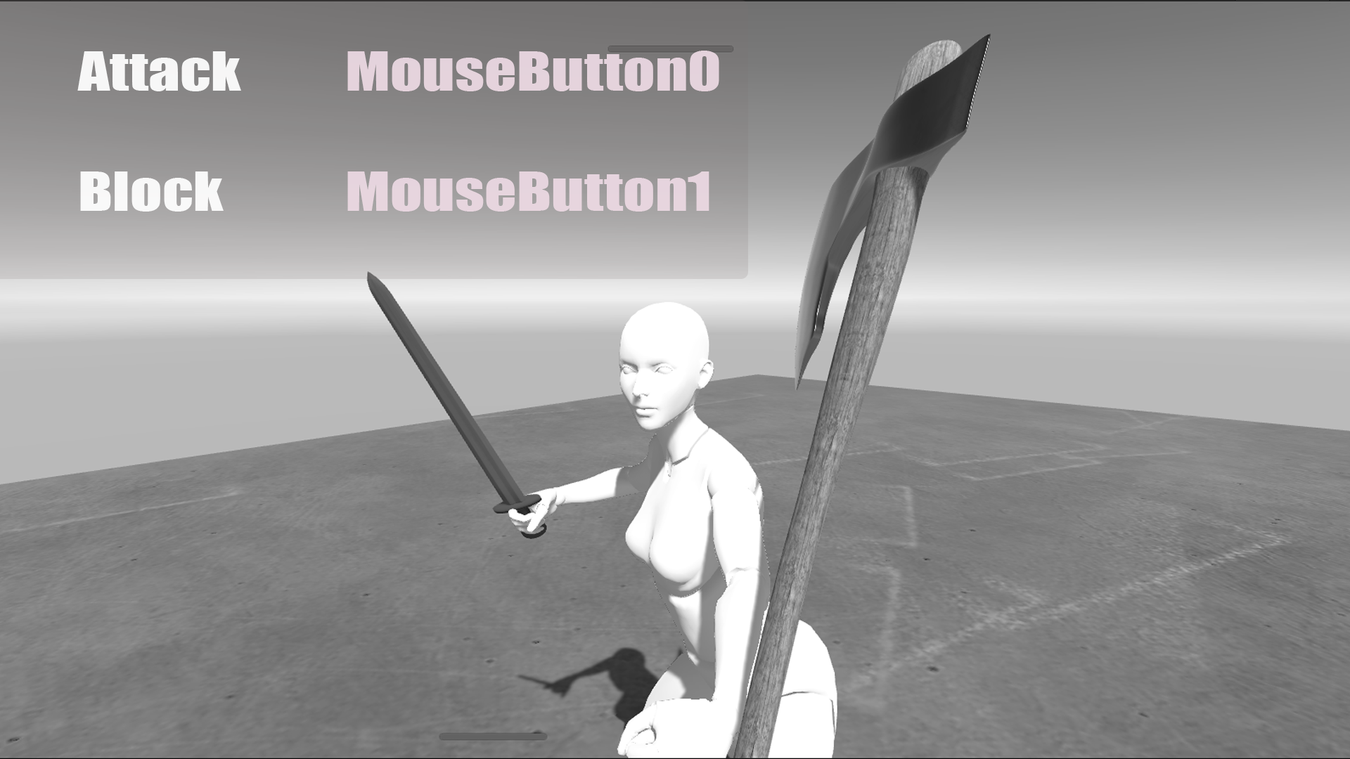 Melee Examples Basic First Person Melee Combat project by L.K