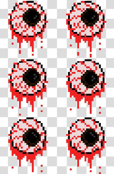 Animated NPC Bloody Eye by PikselKisin