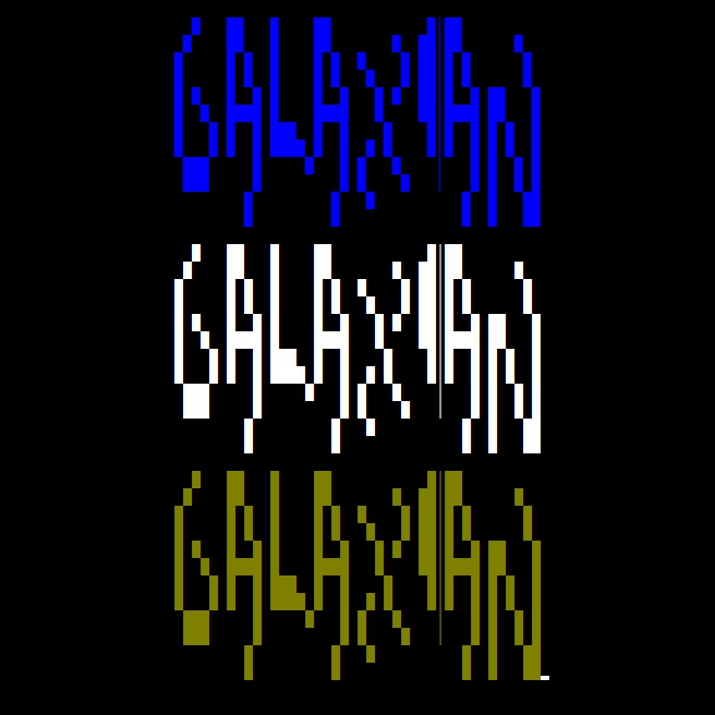 Galaxian in C