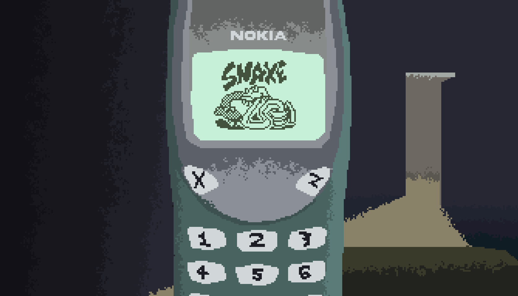 Jogo Snake. Nokia 3210. #infantil #infancia #nostalgia #game