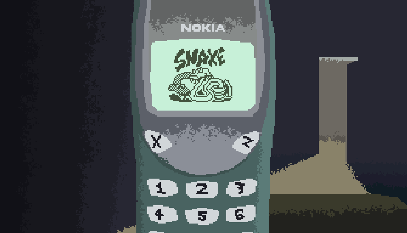 Nokia's Snake wasn't the first mobile phone game?!