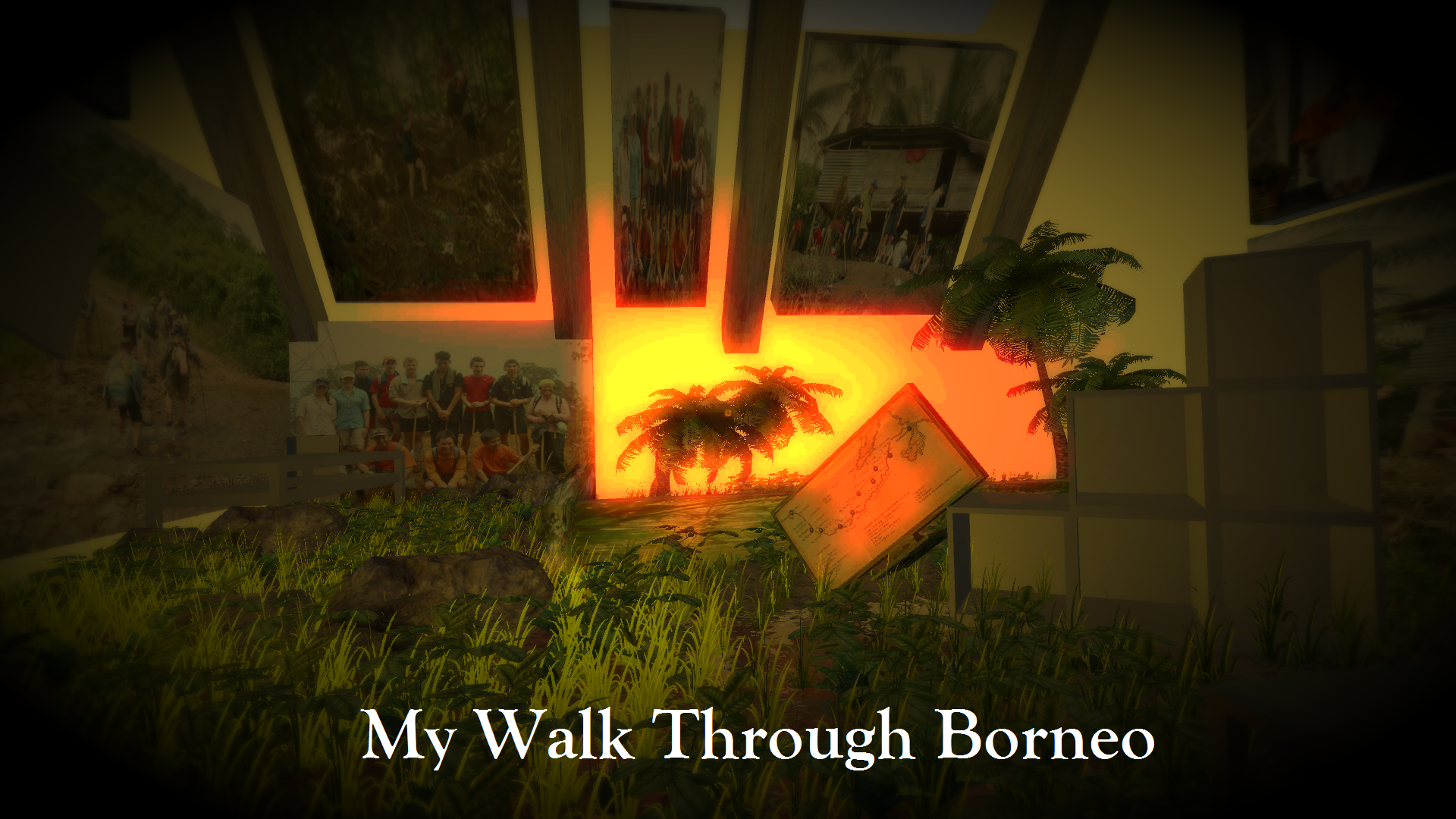 Cover image for My Walk Through Borneo