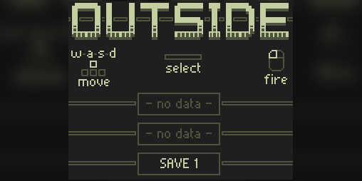 Cover image for O U T S I D E