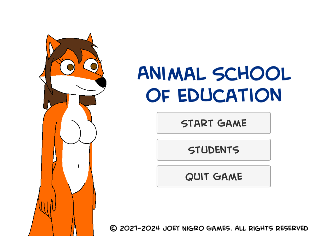 Animal School of Education by Joey Nigro Games