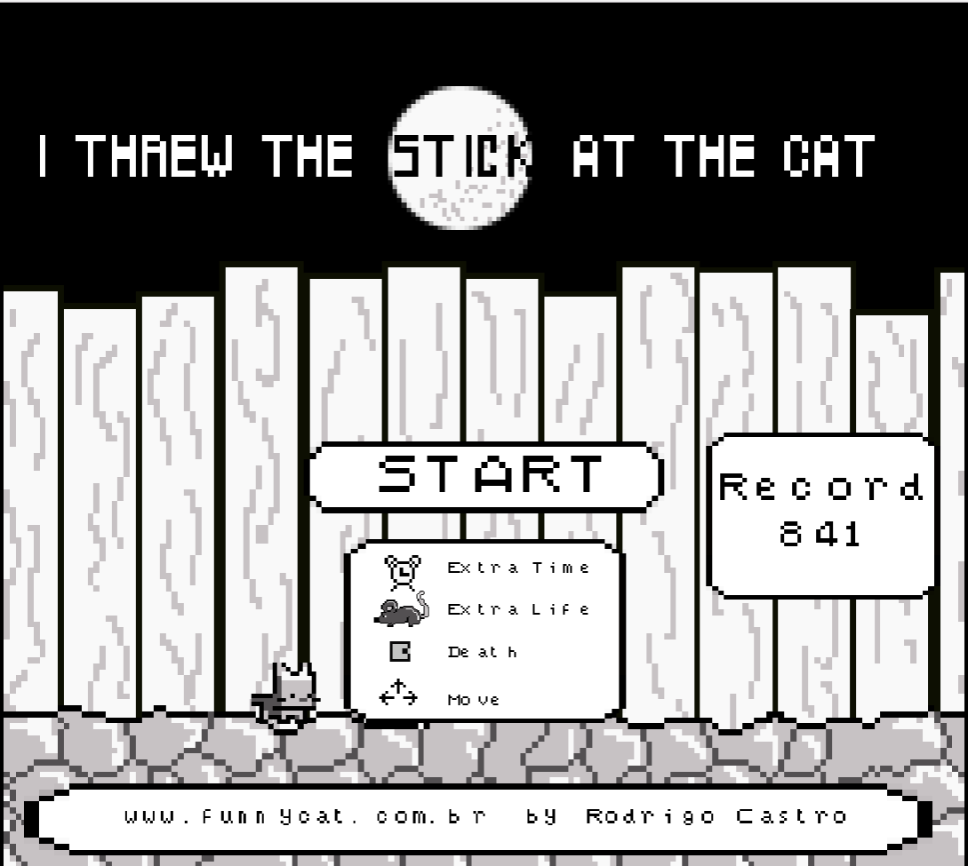 Cover image for I threw the stick at the cat