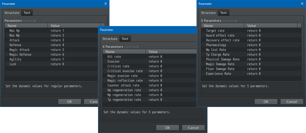 Screenshot 5 for Hakuen Studio Dynamic Parameters for RPG Maker MZ