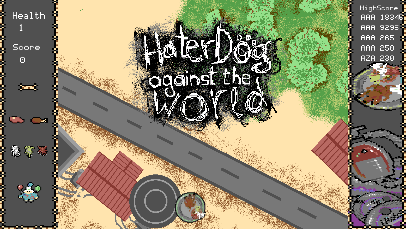 Hater Dog Against The World