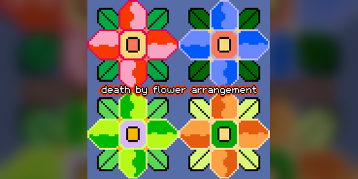 Cover image for death by flower arrangement
