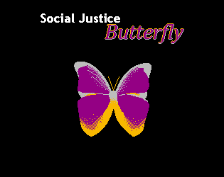 Social Justice Butterfly