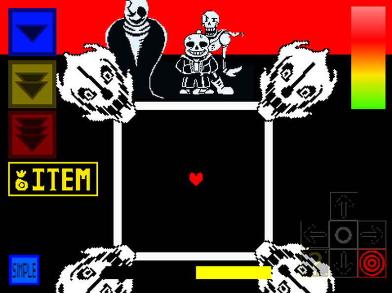 sans 2 player fight