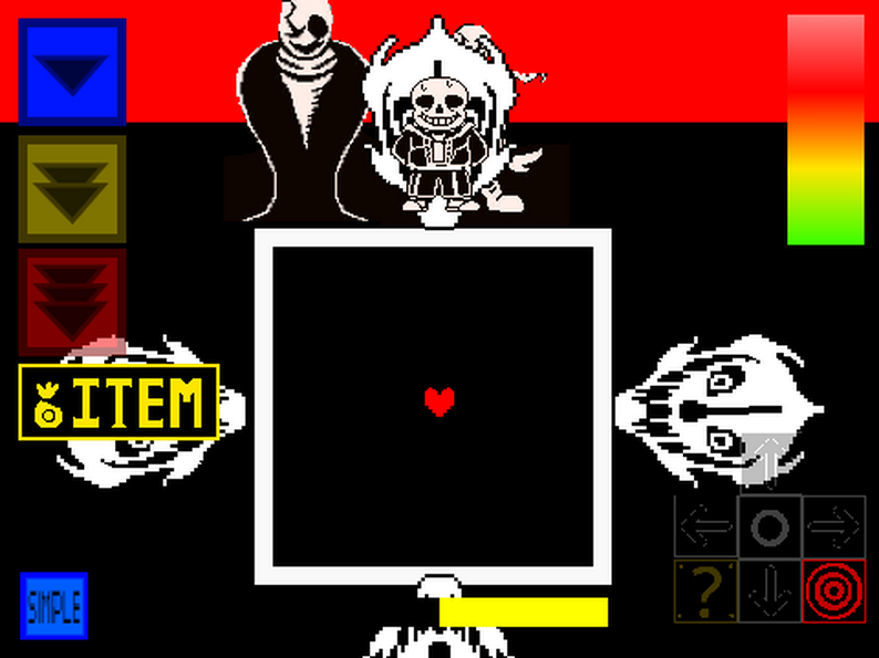 2 player ink sans fight