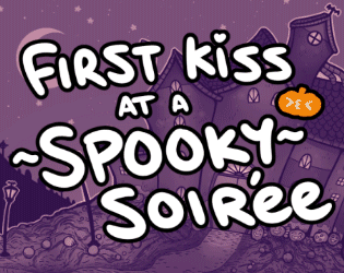 First Kiss at a Spooky Soiree cover
