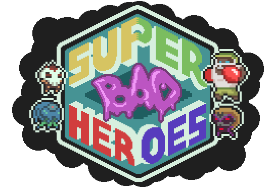 Cover image for Super BAD Heroes