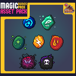 Magic Runes Pixel Art Asset Pack by Beowulf