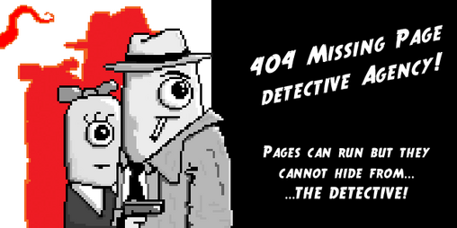 Cover image for 404 Missing Page Detective Agency