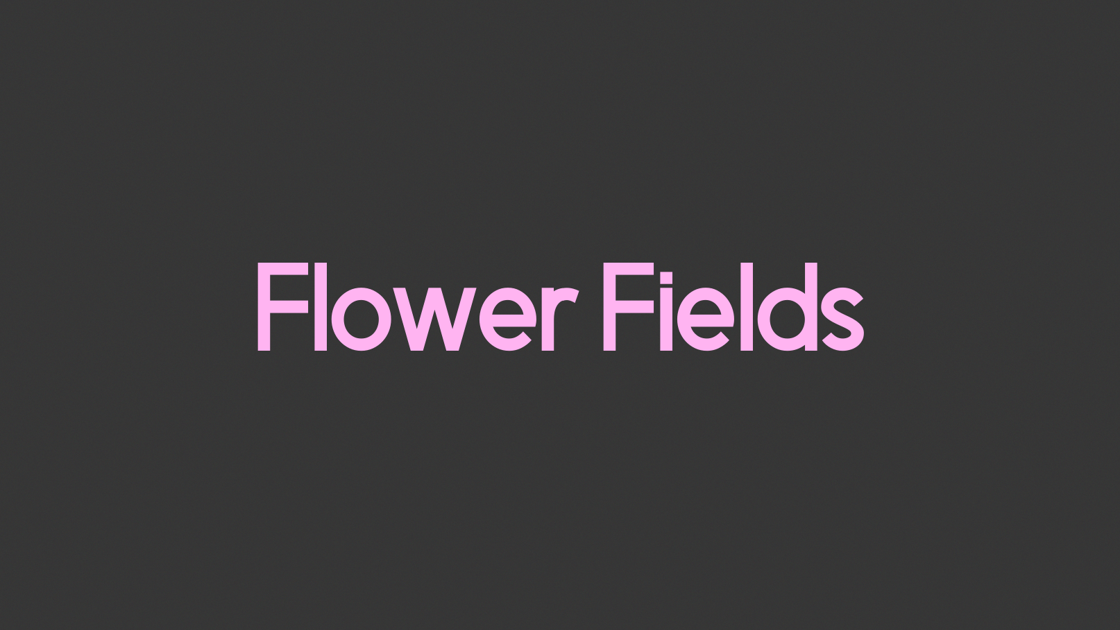 Cover image for Flower Fields