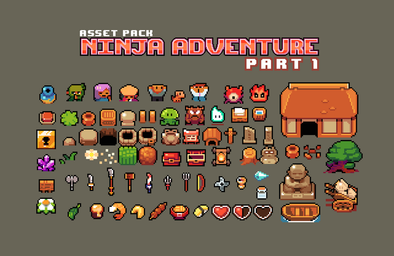 Ninja Adventure - Asset Pack by pixel-boy