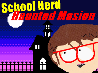 Cover image for School Nerd in Haunted House