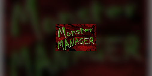 Cover image for Monster Manager