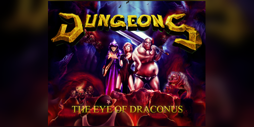 Cover image for Dungeons: The Eye of Draconus