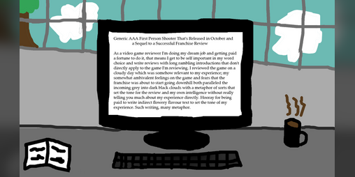 Cover image for Video Game Critic Simulator
