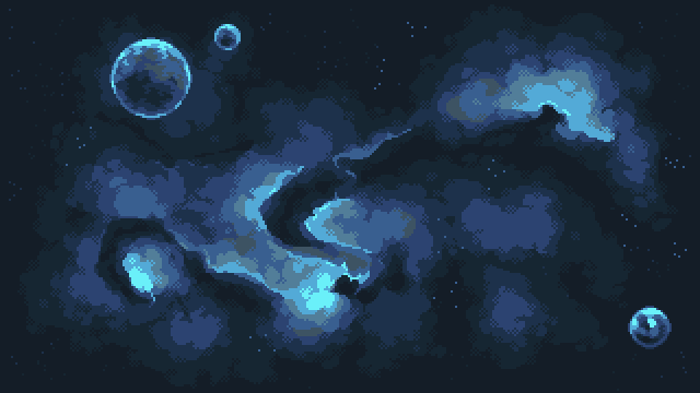 Space Backgrounds Pixel Art Pack by Norma2D