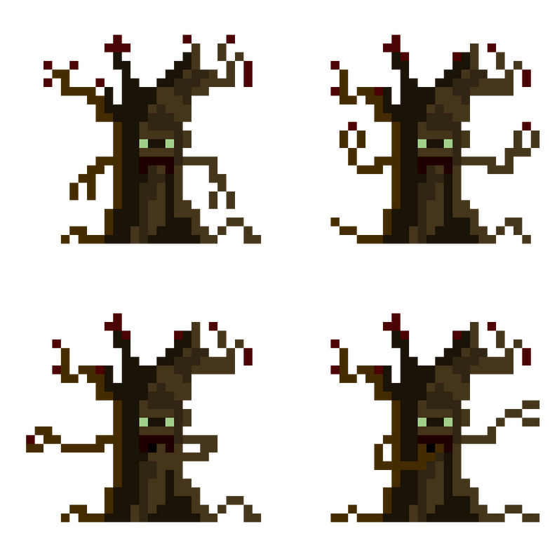 pixel enemies pack by Jooj