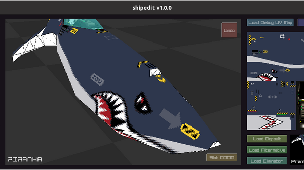 shipedit: WipEout Pulse Ship Skin Editor ()