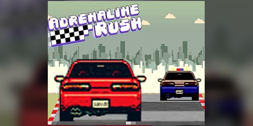 Cover image for Adrenaline Rush - Retro Racing Game