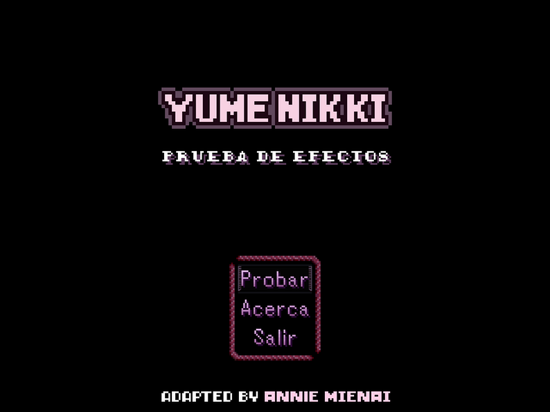What if Yume Nikki - had the unused effects by Annie-Mienai
