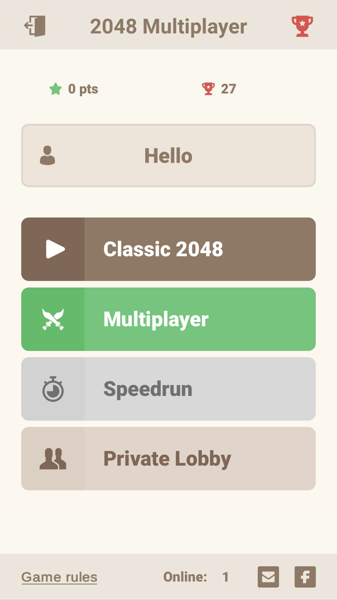2048 Multiplayer — Portfolio — Macte! Labs