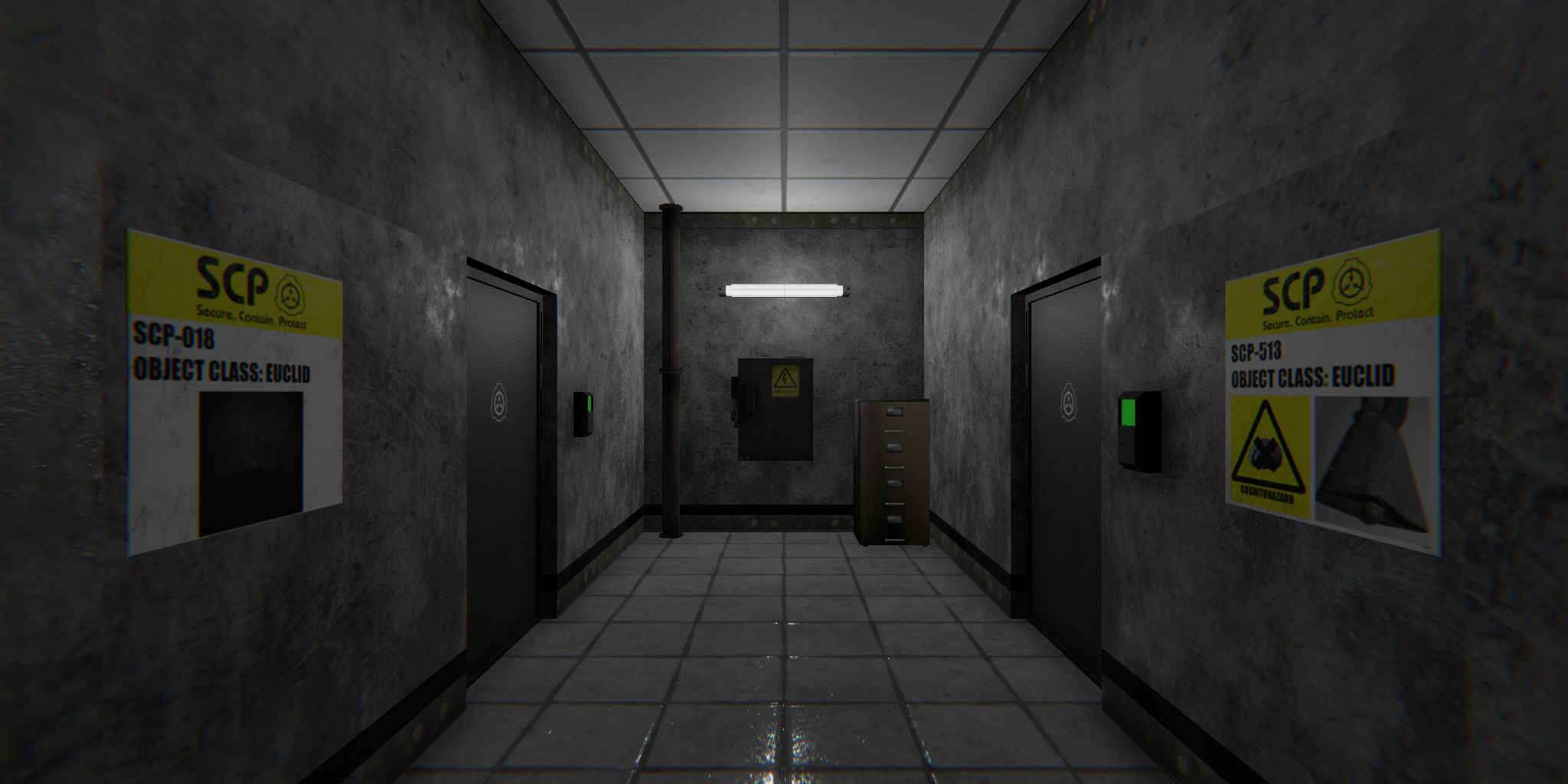 Side-by-Side SCP: Containment Breach Classic vs Unity version 0.6 