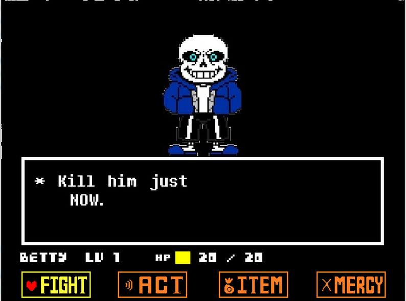 GlitchTale sans battle by TeamGH!Glitchtale