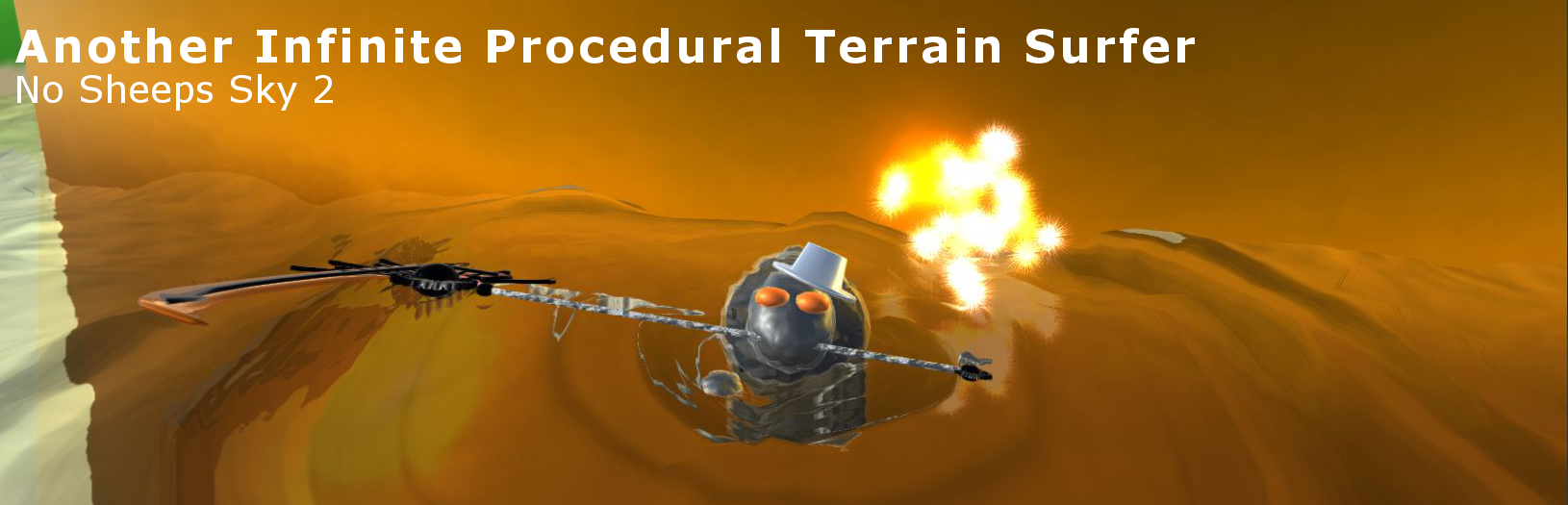 Another Infinite Procedural Terrain Surfer