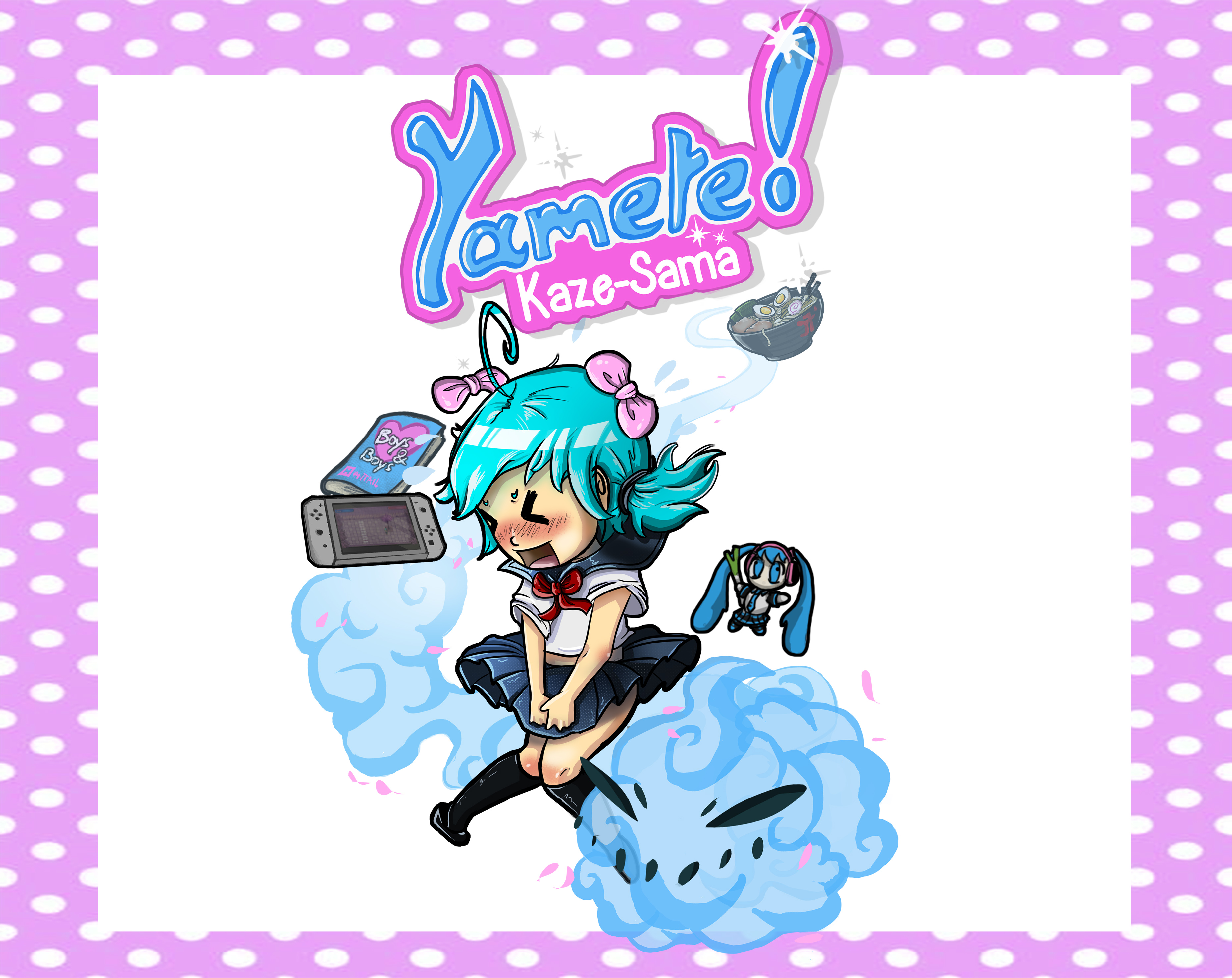 Cover image for Yamete, Kaze-sama !