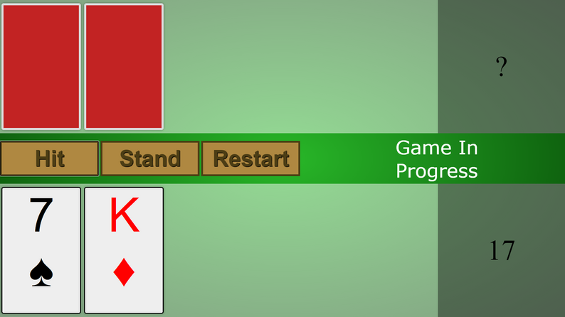 Blackjack [HTML] by Jellyfox