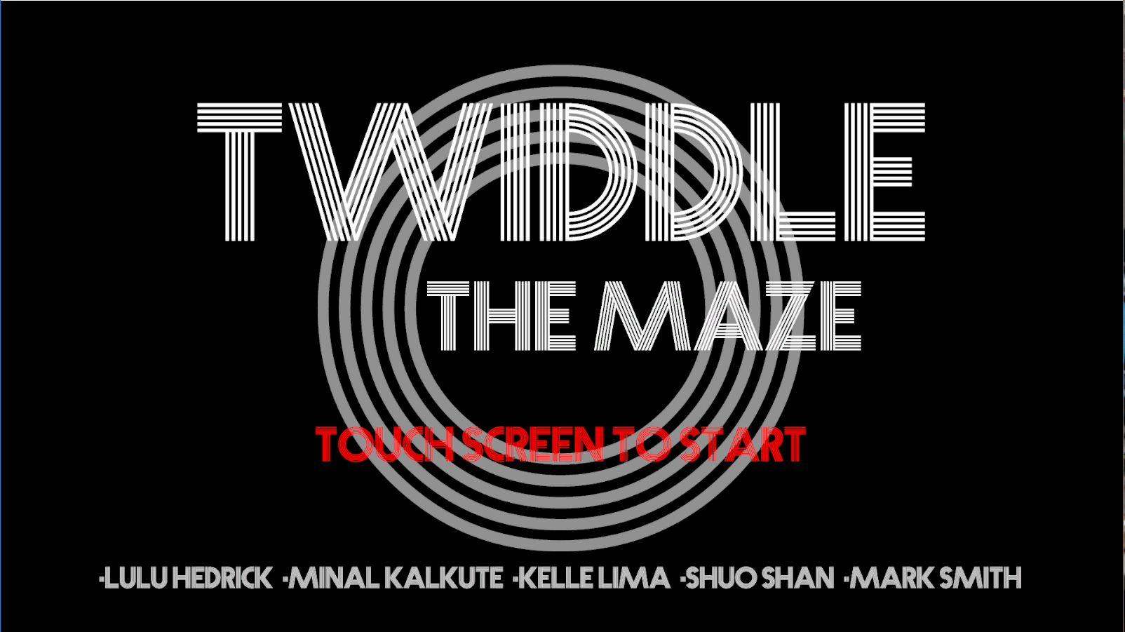 Twiddle: The Maze