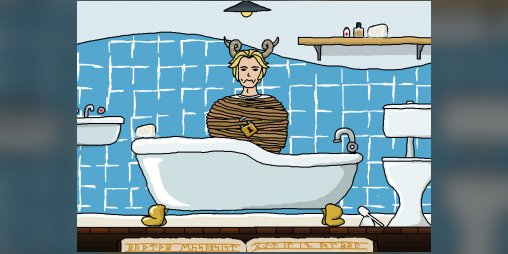 Cover image for Bathtime Exorcist