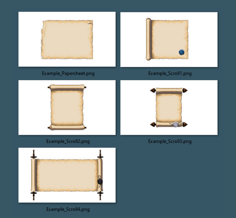 Pixel Menu GUI HUD Paper UI Design Kit by Thomas Feichtmeir 