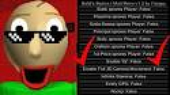 baldi's basics in school education mod menu by Groovy Gamer