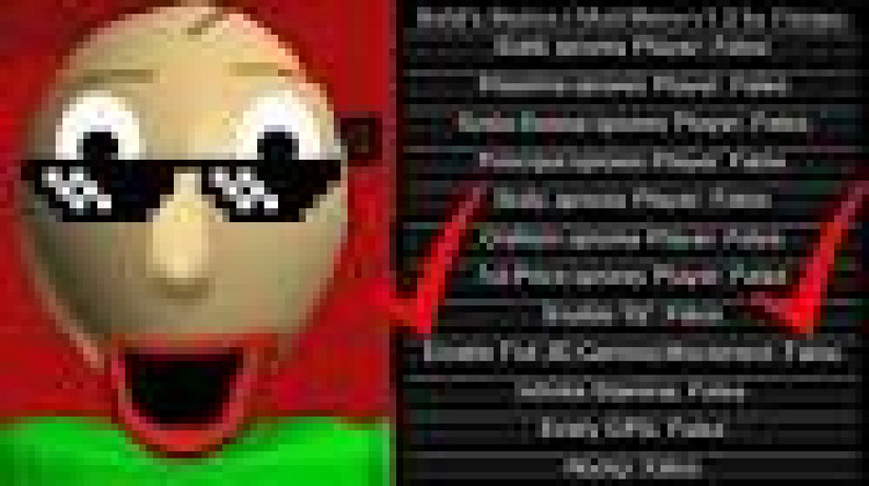 Baldi mod menu by Groovy Gamer