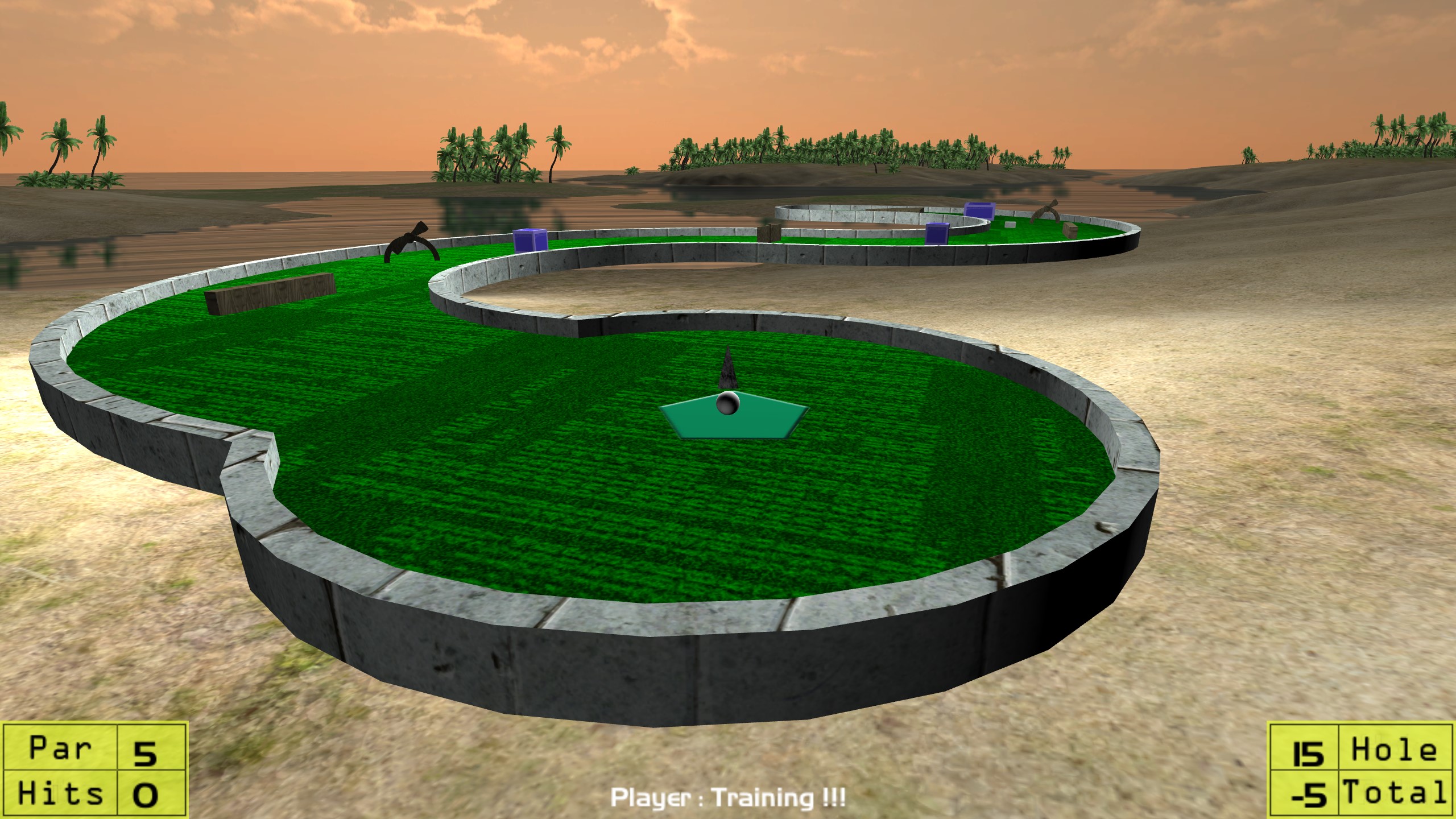 Retro Mini Golf By 8080