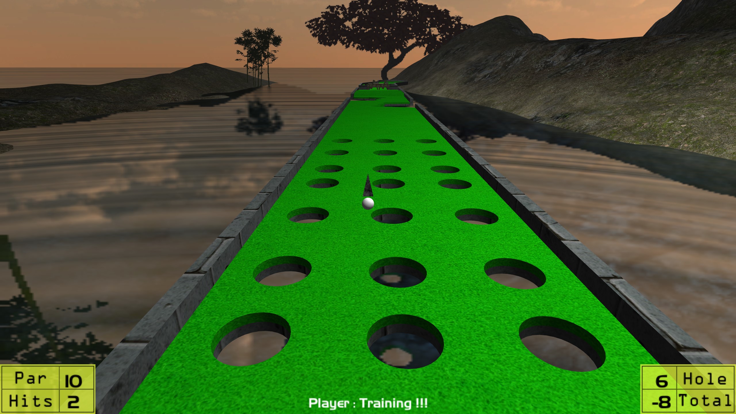 Retro Mini Golf By 8080