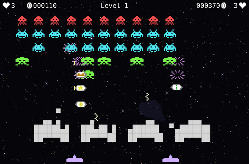 Space Invaders by Frunit