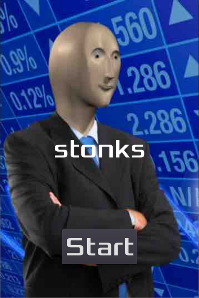 Фон из мема stonks