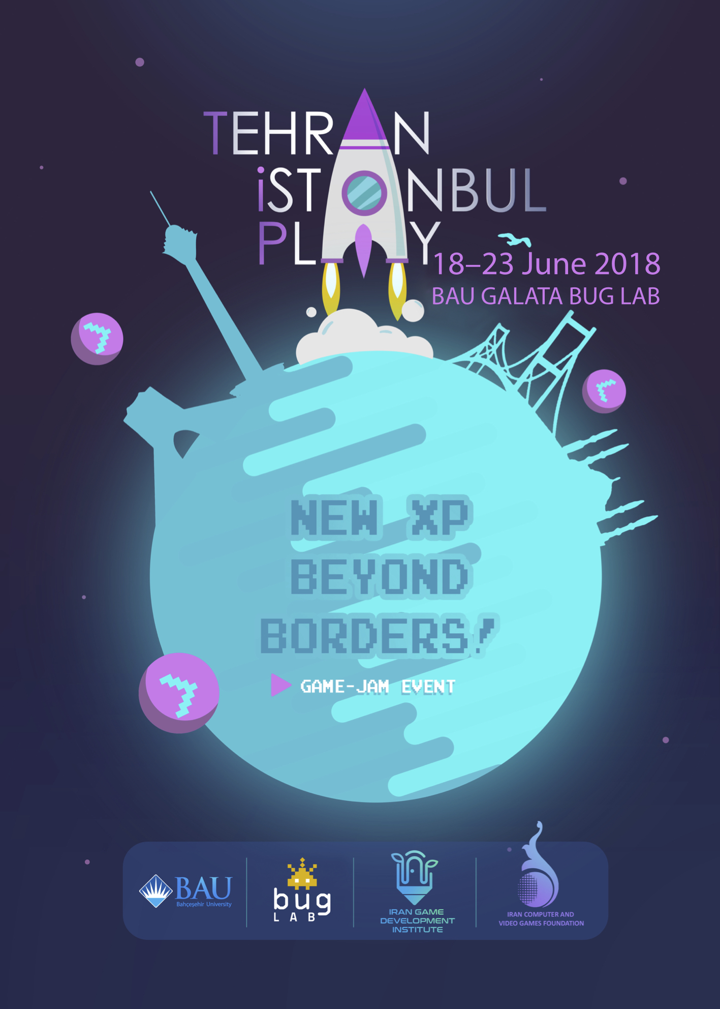 Tehran İstanbul Play game jam! itch.io