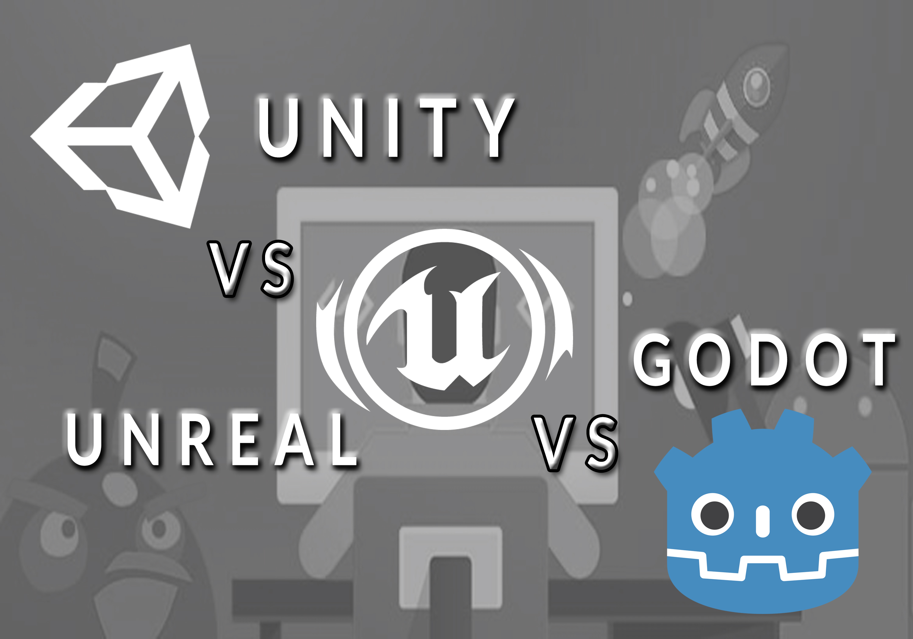 Unity 4. Godot engine vs Unity.